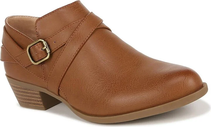 Adley Womens Padded Insole Stacked Heel Clogs