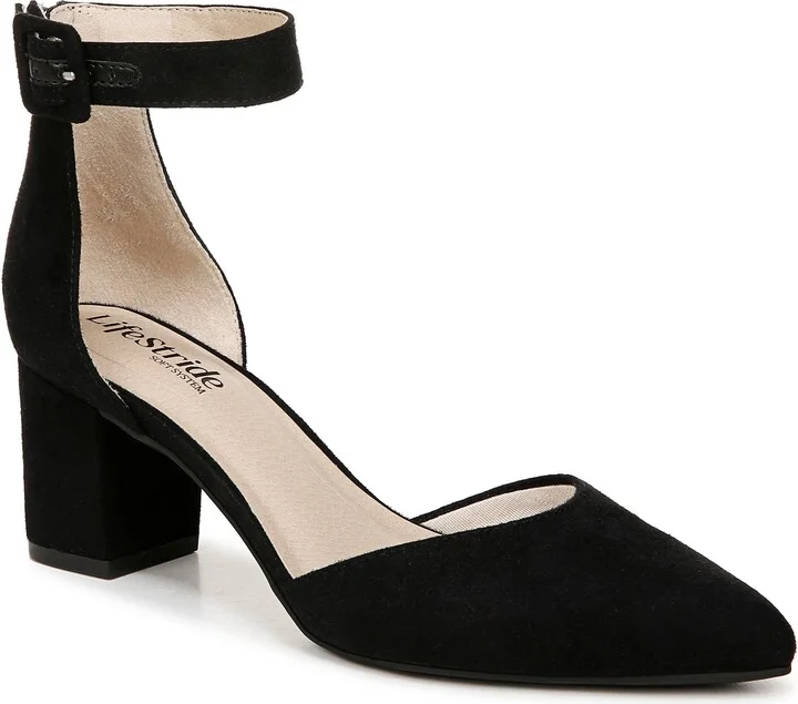 Admire Ankle Strap Pointed Toe Pump