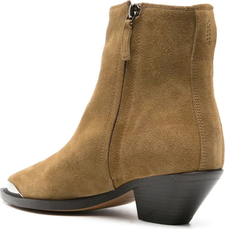 Adnae suede ankle boots - Image 3