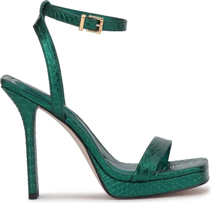Adonia High Heel In Gem Green