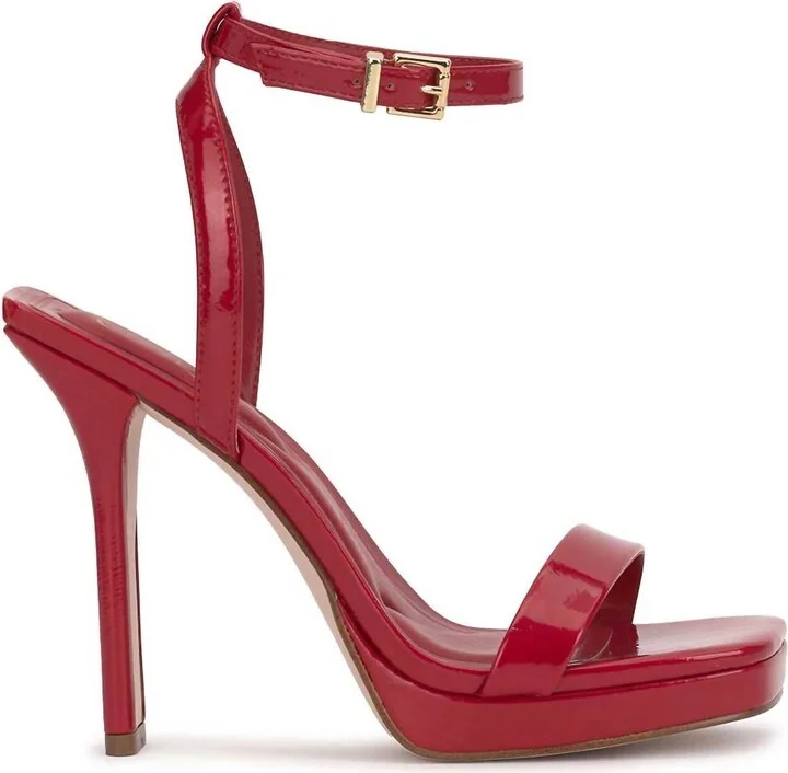 Adonia High Heel In Red Muse