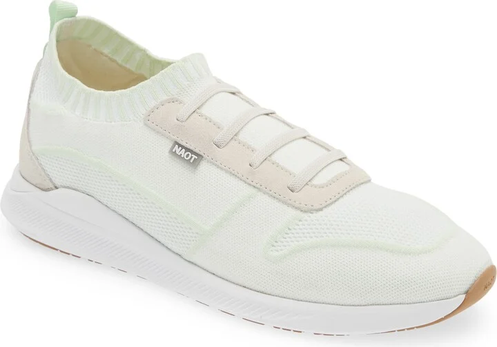 WHITE/ MINT KNIT