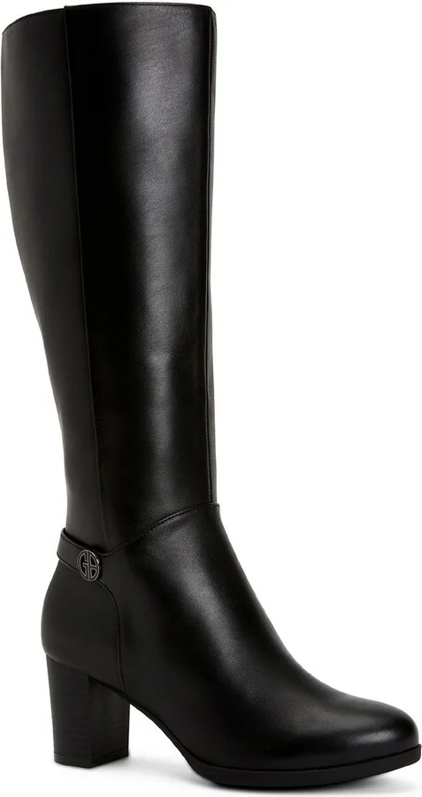 Adonnys Womens Padded Insole Tall Knee-High Boots