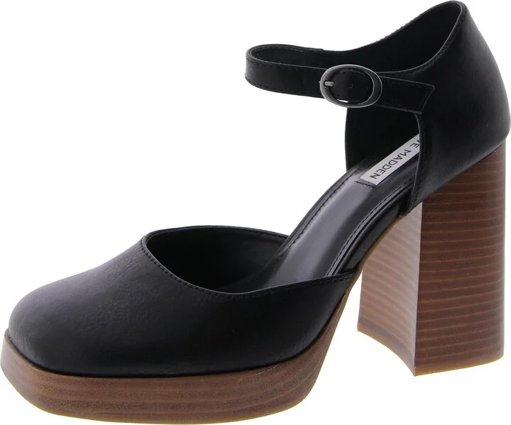 Adorable Womens Ankle Strap Square o