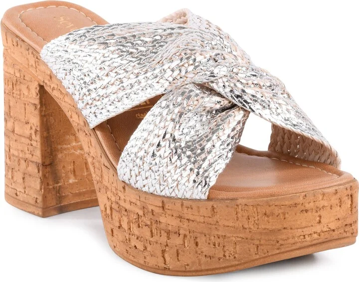 Adorned Platform Sandal