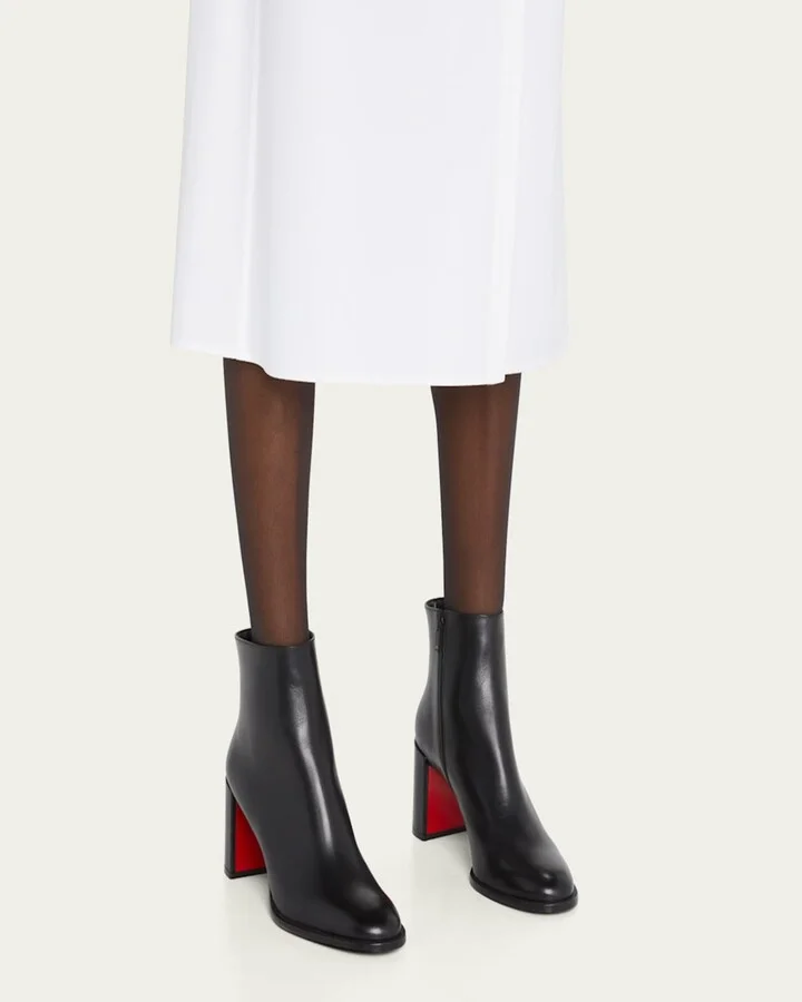 Adoxa Zip Ankle Booties - Image 6