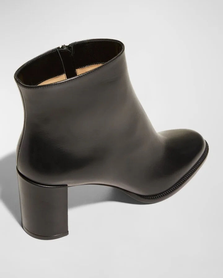 Adoxa Zip Ankle Booties - Image 5