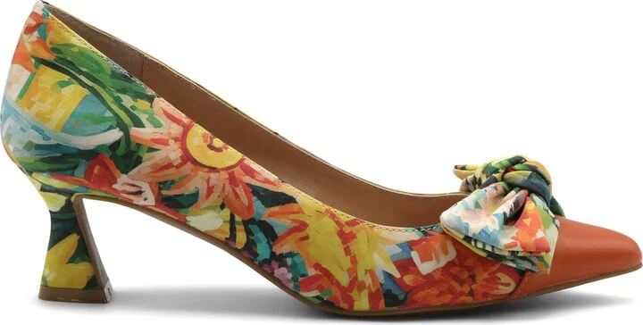 Adren Pointed Cap Toe Pump - Image 3
