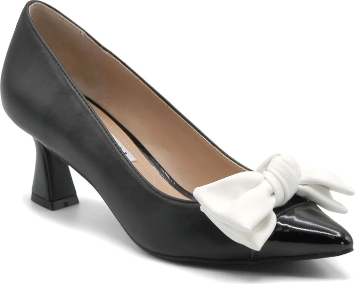 Adren Pointed Cap Toe Pump