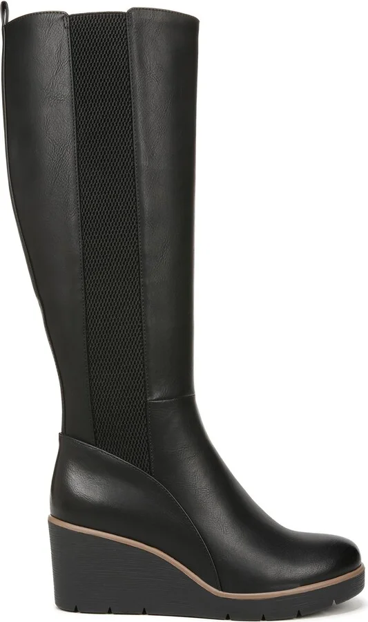 Adrian Knee High Wedge Boot - Image 3