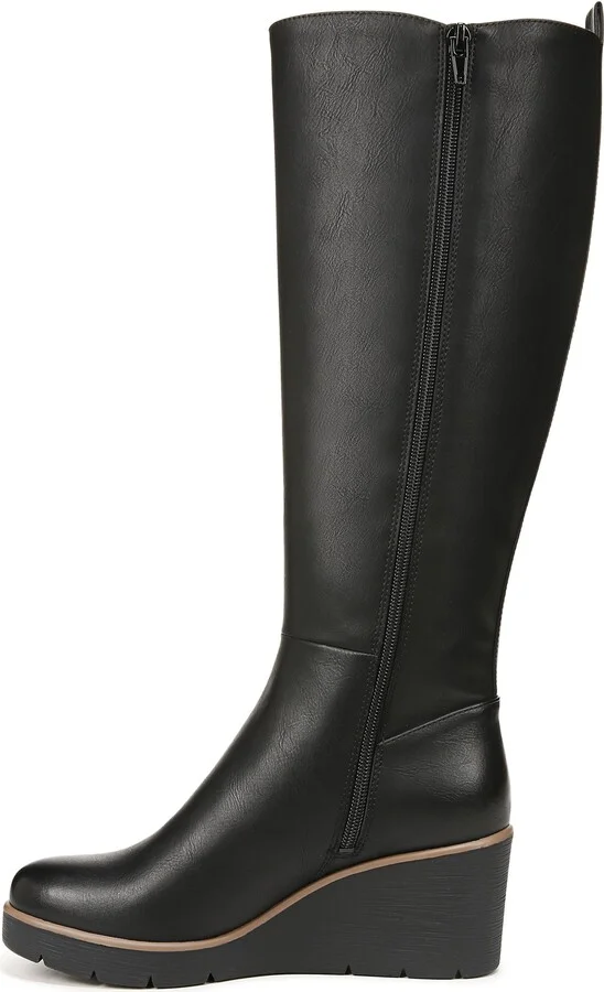 Adrian Knee High Wedge Boot - Image 8