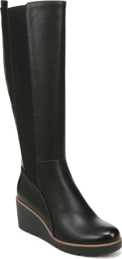 Adrian Knee High Wedge Boot