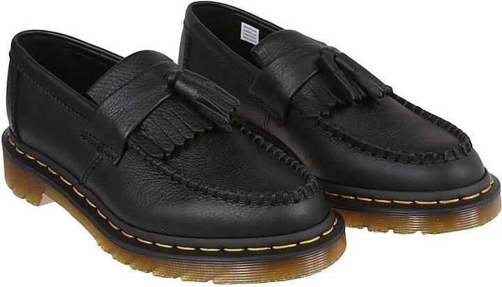 Adrian Tassel Detailed Round Toe Loafers - Image 4