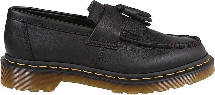 Adrian Tassel Detailed Round Toe Loafers