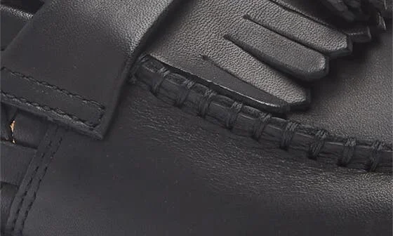 Adrian Woven Tassel Loafer - Image 7