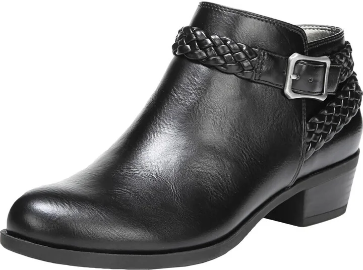 Adriana Womens Braided Memory Foam Booties