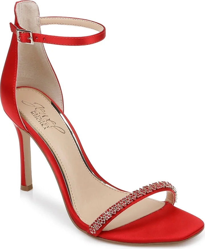 Adriane Jeweled Strap Sandal