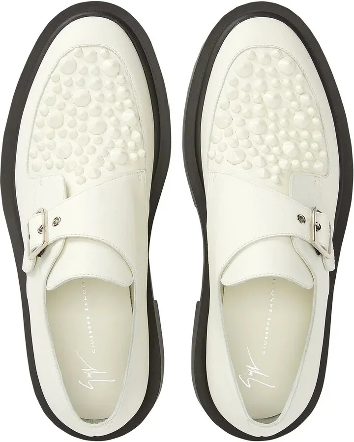 Adric studded buckle-strap shoes - Image 4