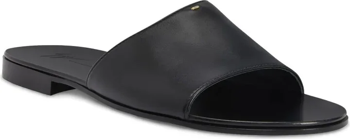 Adrien leather slides - Image 2