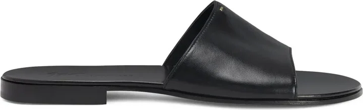 Adrien leather slides