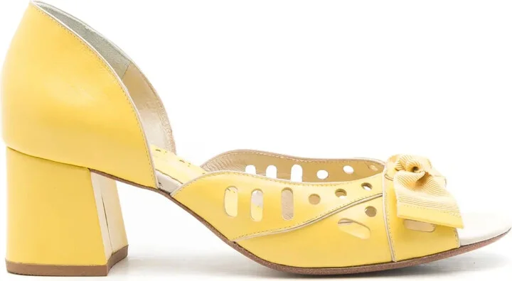 Adrienne leather pumps