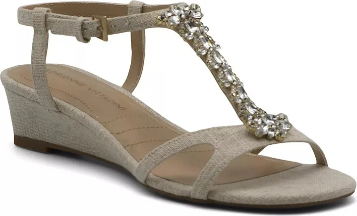 Adrienne Vittadini Arschie Wedge Sandal