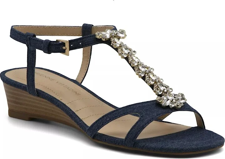 Adrienne Vittadini Arschie Wedge Sandal