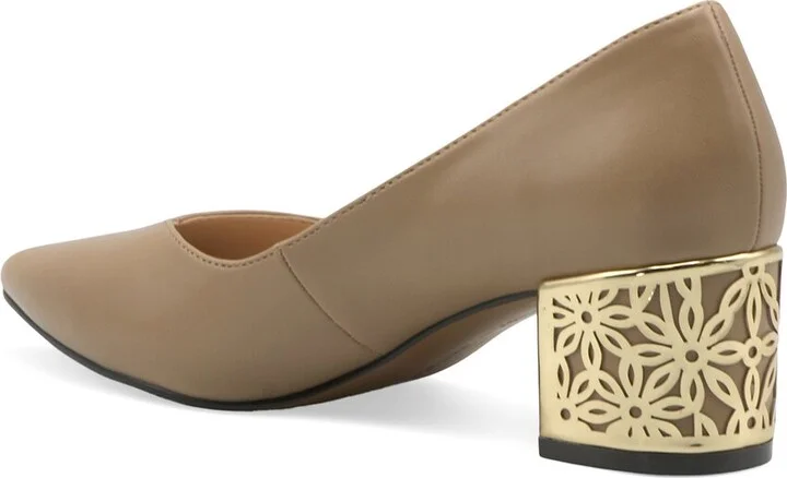 Adrienne Vittadini Flair-1 Leather Pump - Image 2