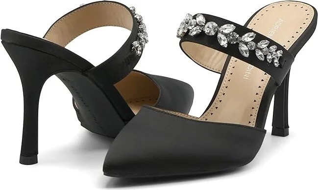 ADRIENNE VITTADINI Gravity High Women's Heels Black : 9.5 M, Synthetic