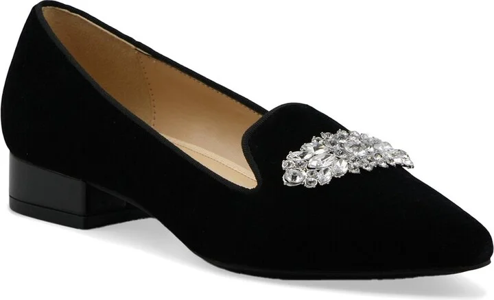 Adrienne Vittadini Palo Velvet Loafer