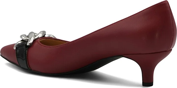 Adrienne Vittadini Saga Leather Pump - Image 2