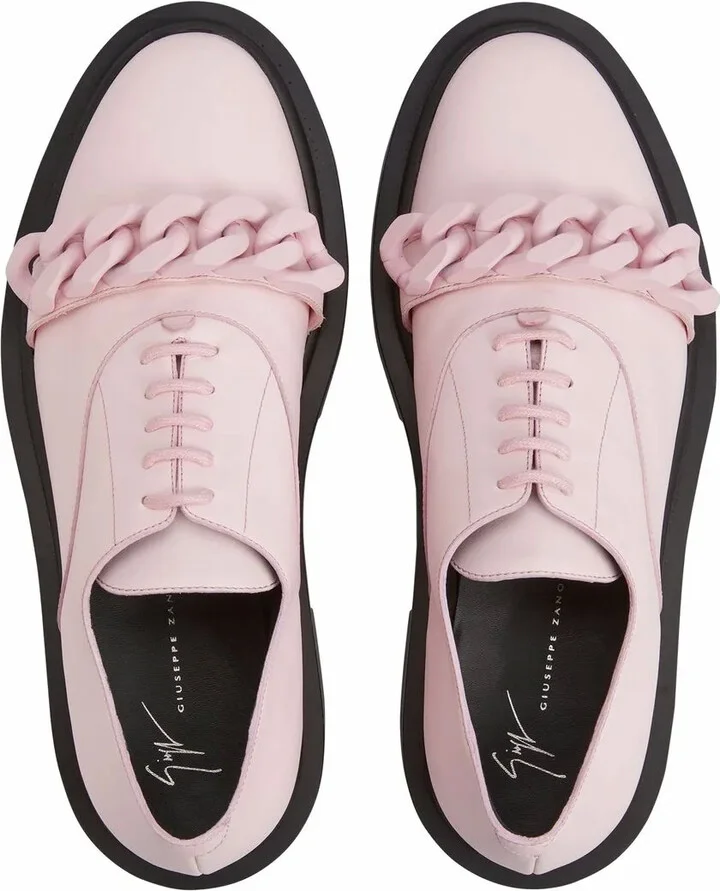 Adrik chain-trim lace-up shoes - Image 4