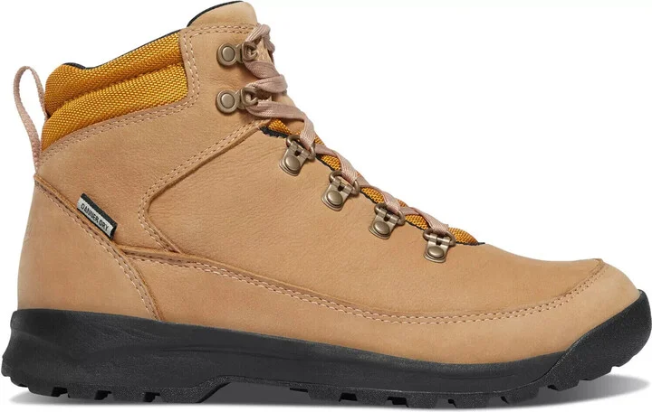 Adrika Boots Women's 6 Macaroon Pyrite Nubuck Leather Ankle Hiking KHD434