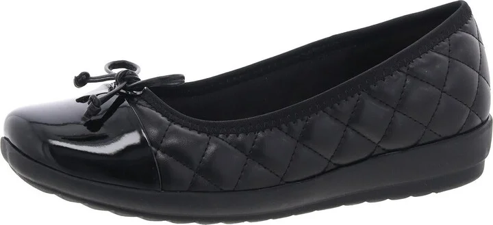 Adrina 3 Womens Faux Leather Flat Moccasins