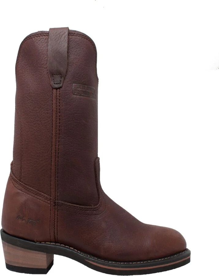 AdTec Men's 12" Ranch Wellington Reddish - Image 2