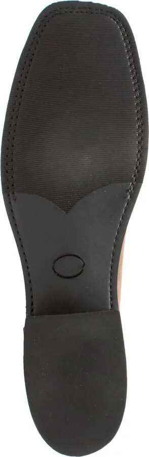 AdTec Men's 12" Work Western Square Toe Black/Brown - Black/brown - Image 5