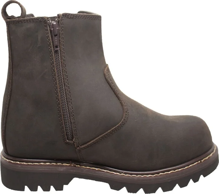 AdTec Men's 6" Australian Boot Brown - Image 2
