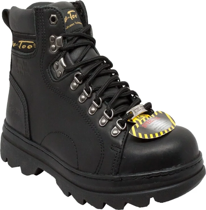 AdTec Men's 6" Steel Toe Hiker