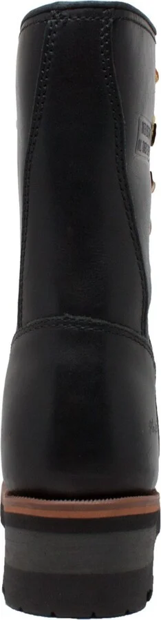 AdTec Men's 9" Logger Black - Image 3