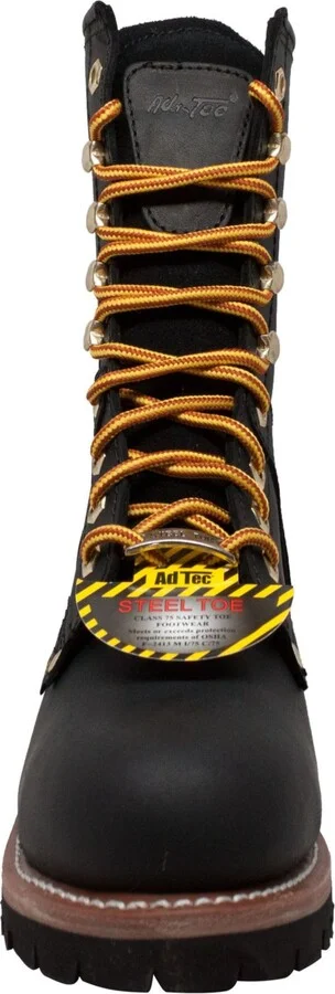 AdTec Men's 9" Steel Toe Logger - Image 3