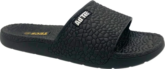 AdTec Men's Black Pebble Sandals