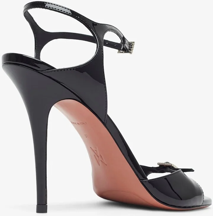 Adut 105 patent black sandals - Image 3
