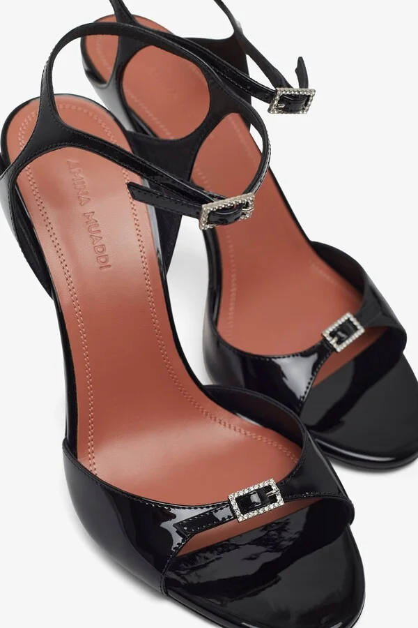 Adut 105 patent black sandals - Image 4