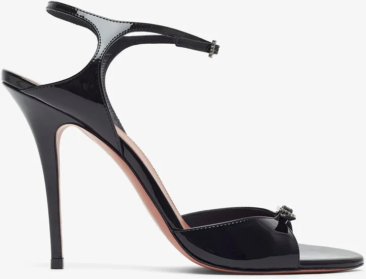 Adut 105 patent black sandals