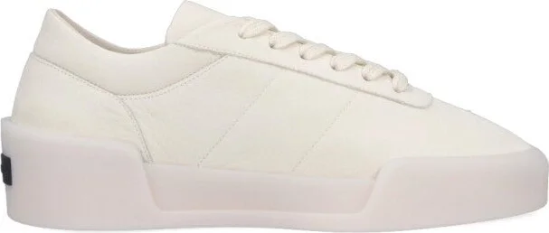 Aerobic" Low-Top Sneakers - White