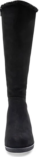Aerosoles 2BINOCULAR Tall Wedge Boot Women's Boots Tobacco Faux Suede : 8.5 C - Wide - Image 6