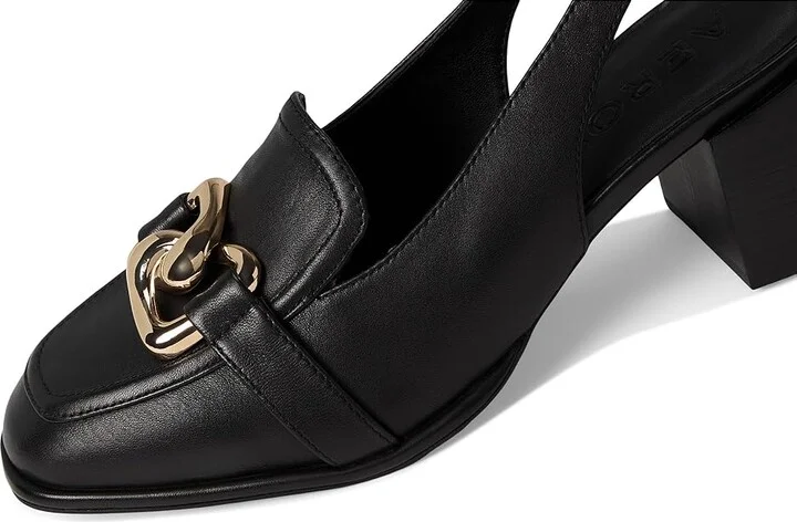 Aerosoles Allure High Women's Heels Black Leather : 8.5 M, Leather/Rubber - Image 7