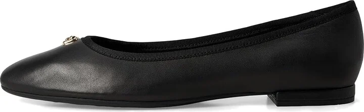 Aerosoles Arena Women's Flat Shoes Black Leather : 6.5 B - Medium - Image 6