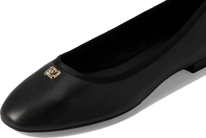 Aerosoles Arena Women's Flat Shoes Black Leather : 6.5 B - Medium - Image 7
