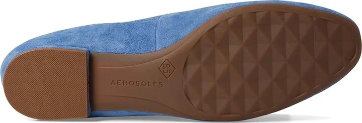 Aerosoles Arena Women's Flat Shoes Black Leather : 6.5 B - Medium - Image 9